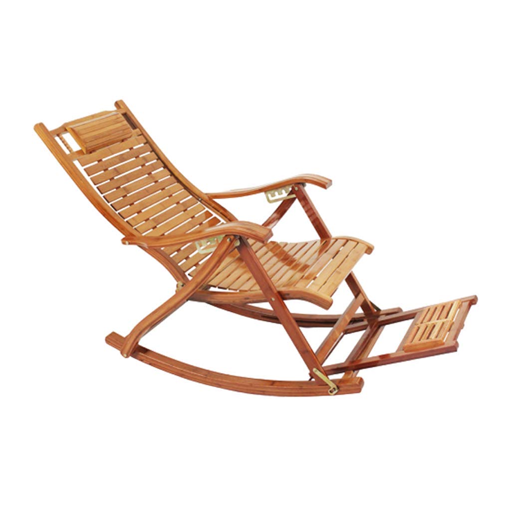 Amazon.co.jp : Bamboo Rocking Chair折りたたみ椅子、フット